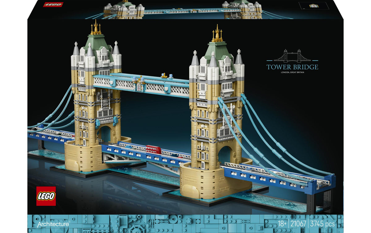 LEGO Architecture 21067 3D Puzzle – Gebäude – 3745 Teile – 37,8×13,2×55,5 cm – ab 18 Jahren