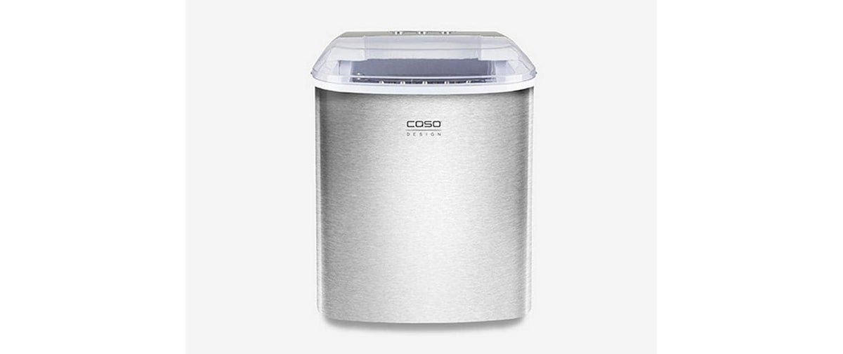 Caso Eiswürfelmaschine IceChef Pro – 12 kg/24h, 2,2 l – silber/edelstahl
