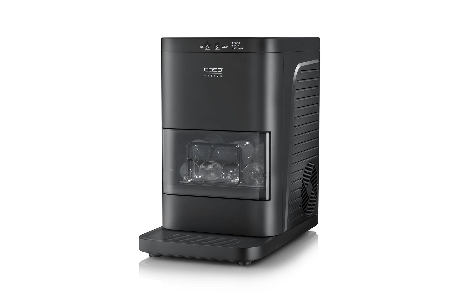 Caso Eiswürfelmaschine IceBall Pro – 3,6 kg/24 h, 1,3 l – schwarz/Kunststoff