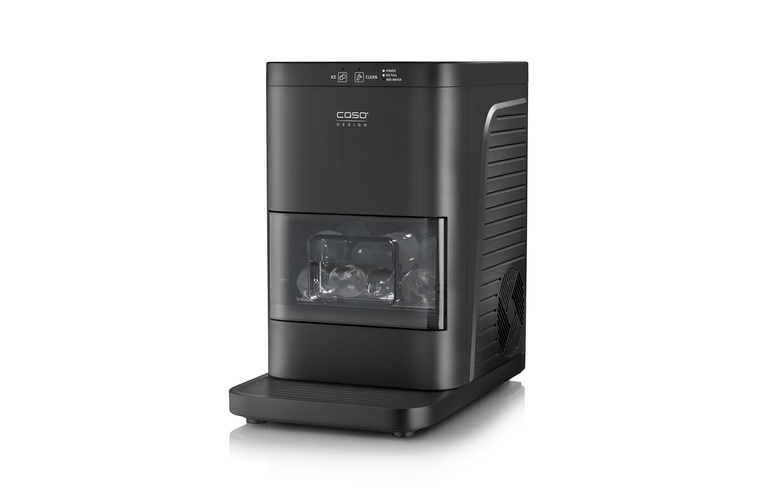 Caso Eiswürfelmaschine IceBall Pro – 3,6 kg/24 h, 1,3 l – schwarz/Kunststoff