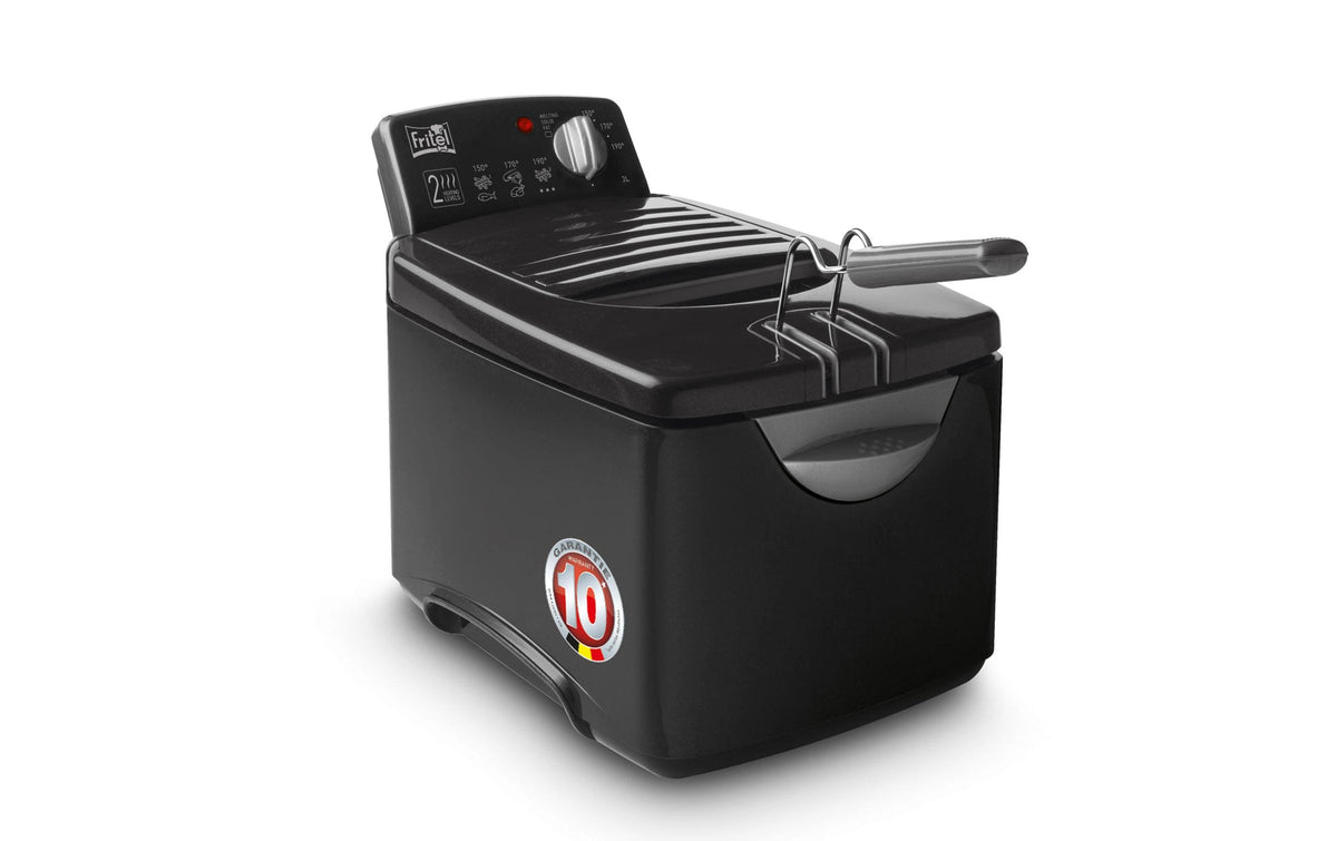 Fritel Fritteuse SF4178 – 3 l, 2300 W – Anthrazit/Edelstahl