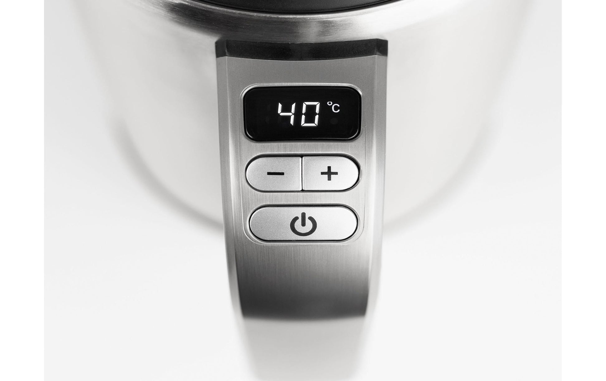 Caso Wasserkocher Cool-Touch – 1 l, Edelstahl, Temperaturwahl, 1800 W