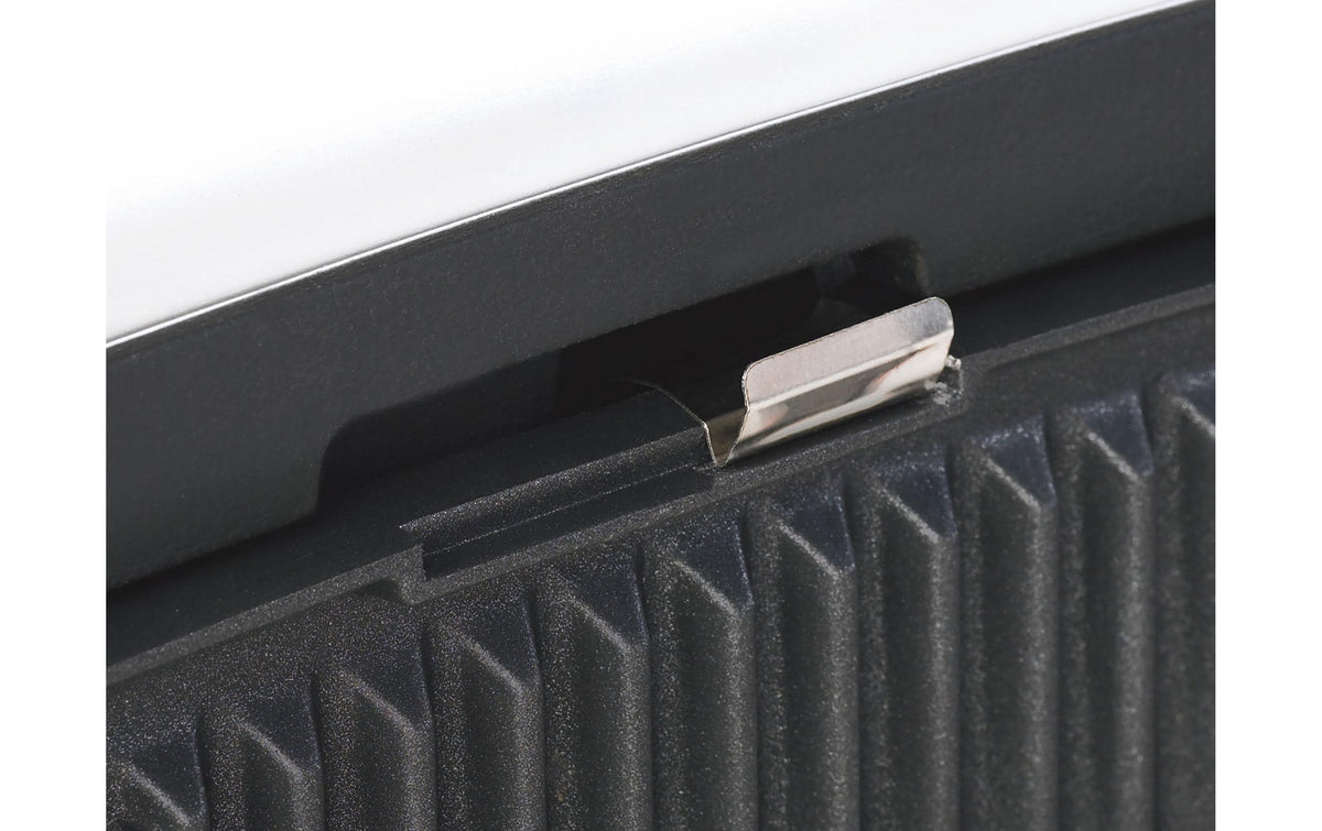 Fritel Kontaktgrill CW2427 – 1600 W, abnehmbare Platten, spülmaschinenfest – silber