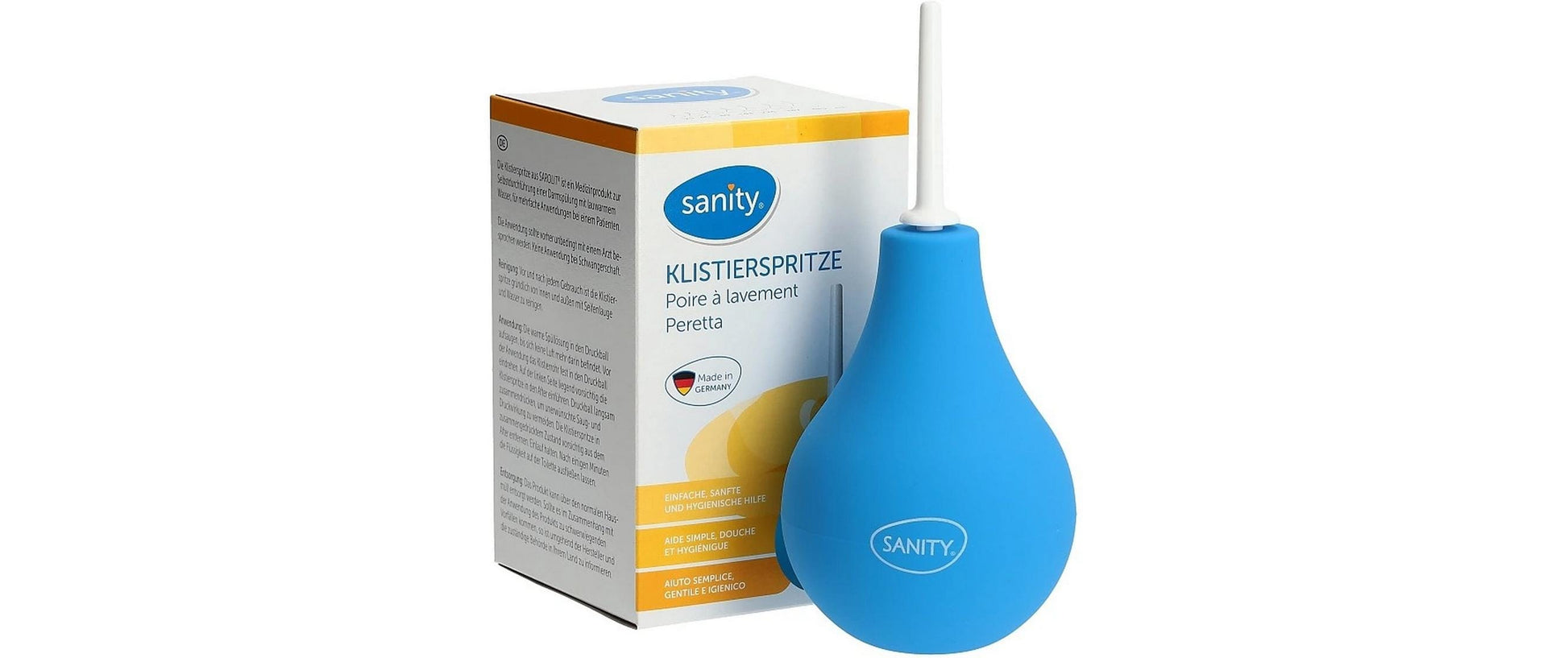 Sanity Birnspritze – Grösse 11, 2-teilig, 347 ml
