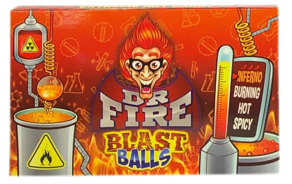Dr. Fire Blast Balls Lutschbonbons, glutenfrei – 75 g