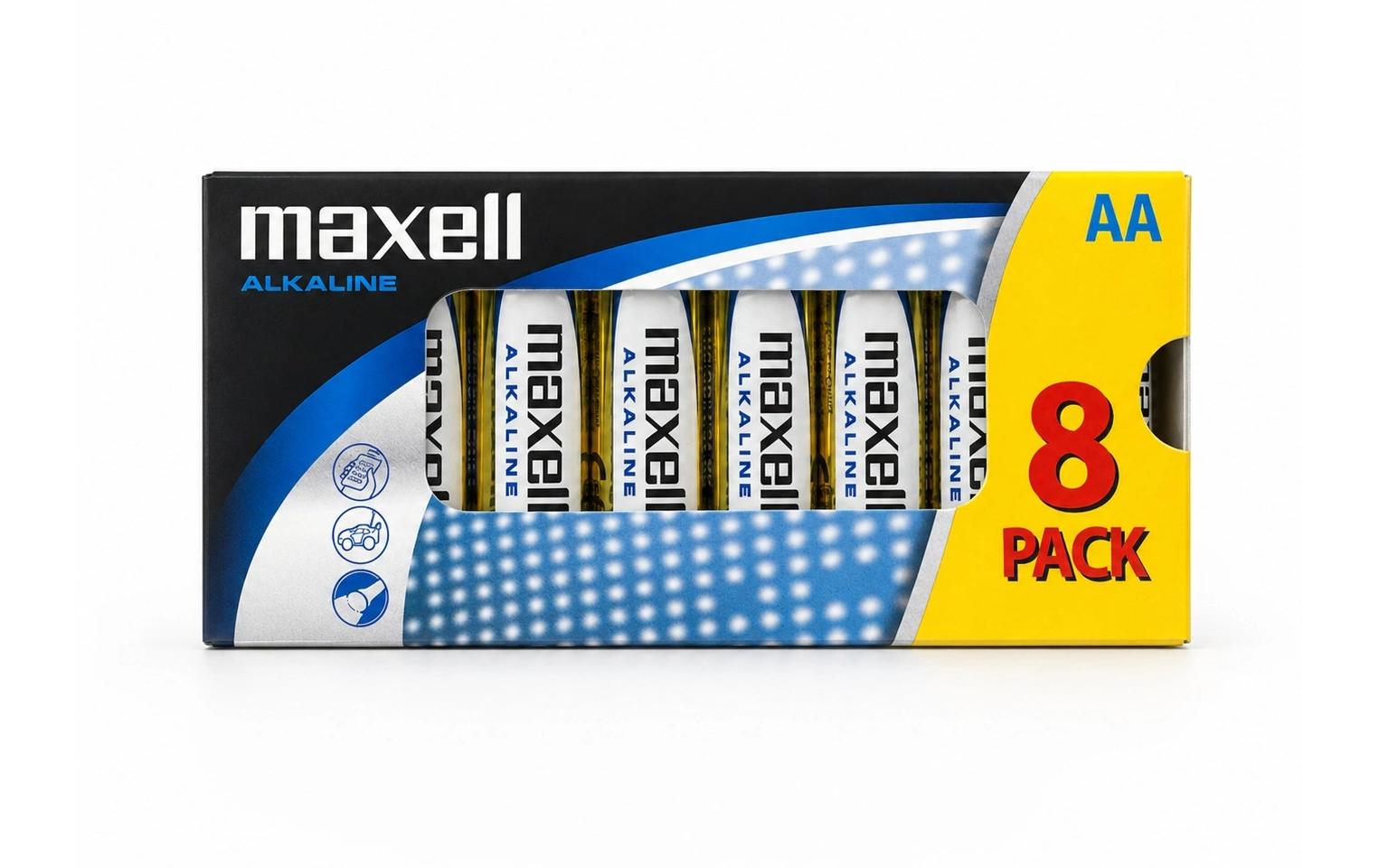 Maxell AA Batterie, Alkaline, 1,5 V