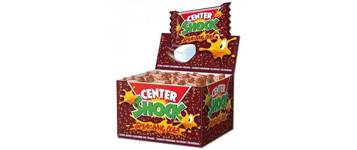 Center Shock Kaugummi – Cola, extra sauer – 400 g
