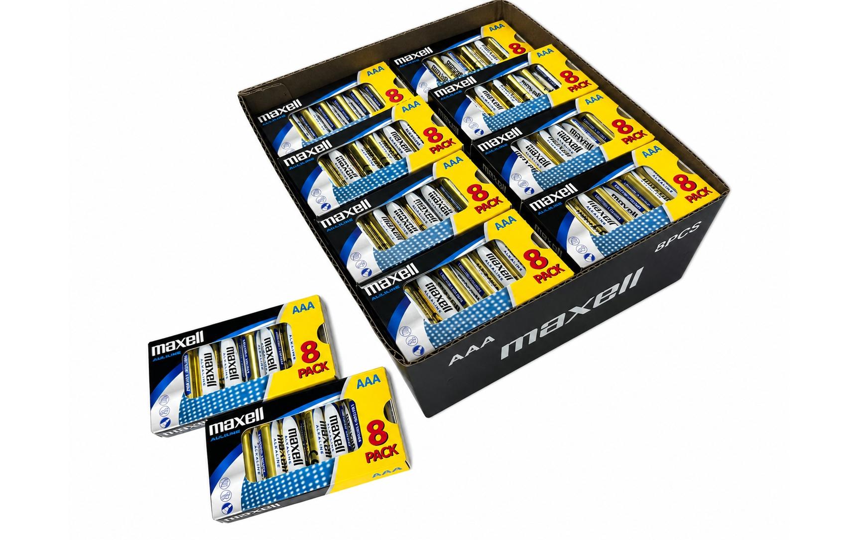 Maxell AAA Batterien, Alkaline, 1,5 V