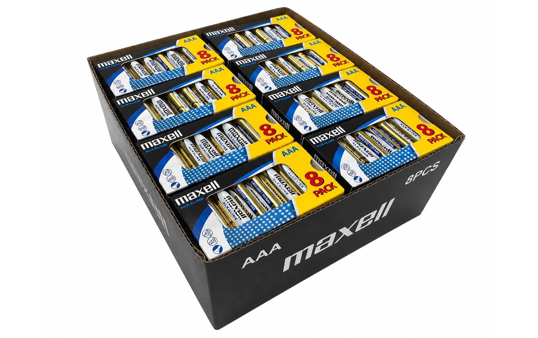 Maxell AAA Batterien, Alkaline, 1,5 V