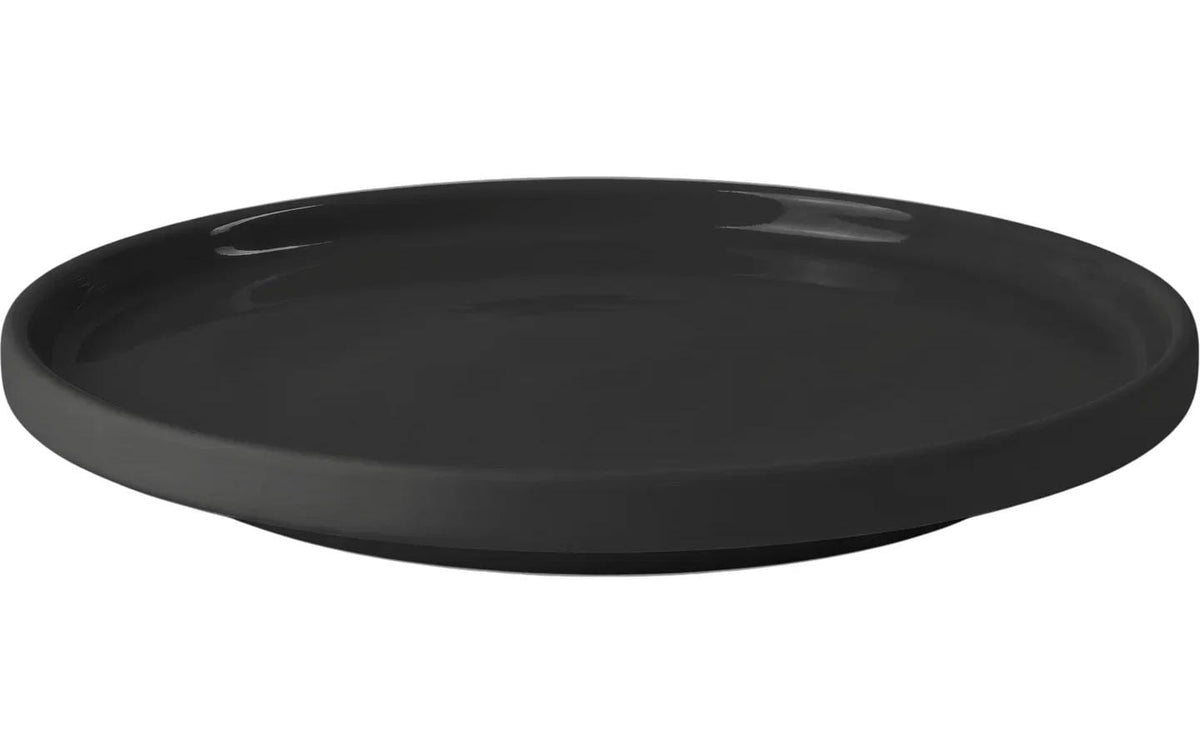 Blomus Seifenschale SAYA – Keramik, Ø14×1,5 cm, Schwarz (rund)