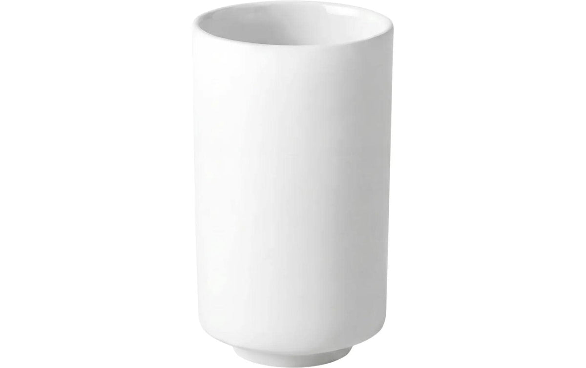 Blomus Zahnputzbecher SAYA – Ø7×13 cm, Keramik, Weiss