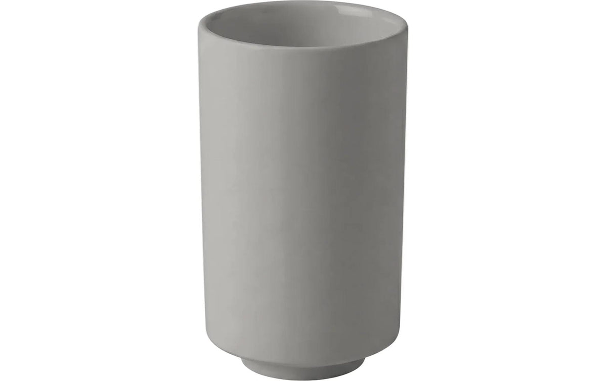 Blomus Zahnputzbecher SAYA – Ø7×13 cm, Keramik, Grau