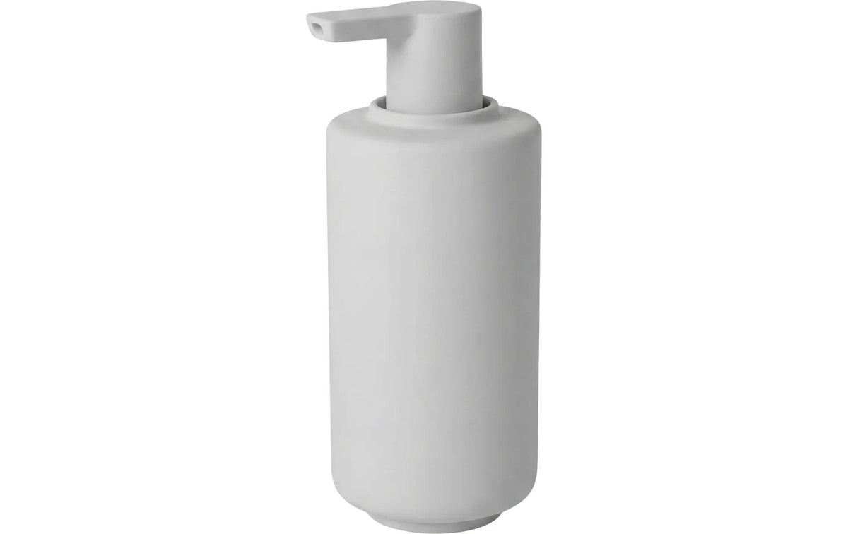 Blomus SAYA Seifenspender – Keramik, Hellgrau, 190 ml