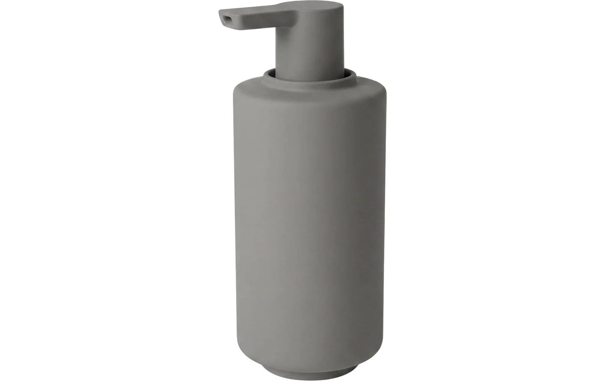 Blomus SAYA Seifenspender – Keramik/Kunststoff, Grau, 190 ml
