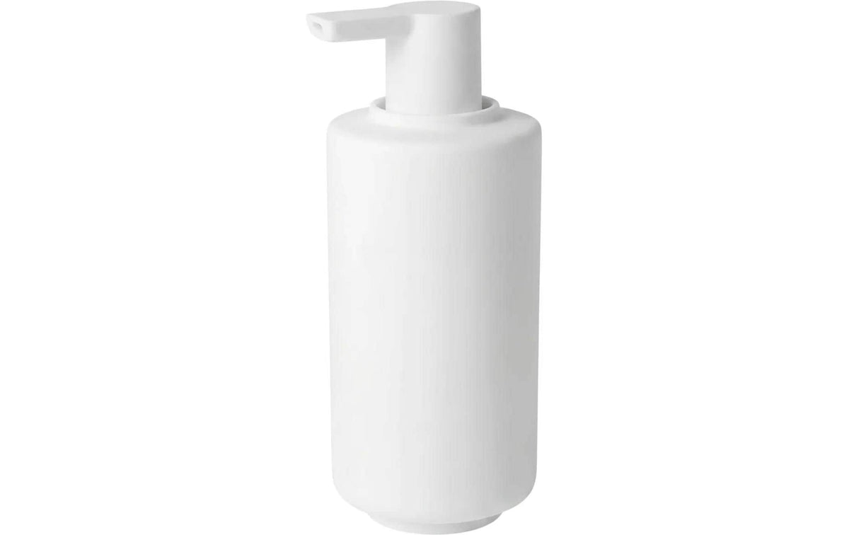Blomus SAYA Seifenspender – Keramik, Weiss, 190 ml