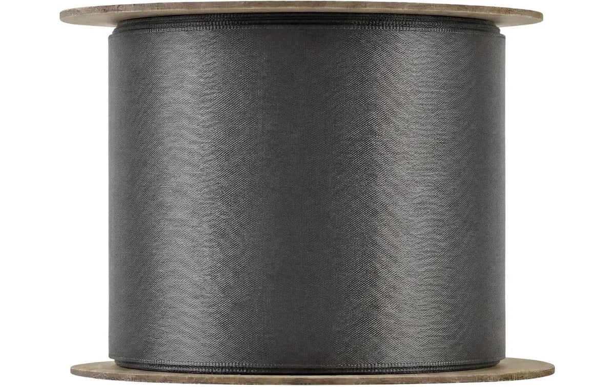 Blomus Geschenkband, JUHLA, Satin, Matt, Anthrazit, 50 mm × 5 m, 1 Stk.
