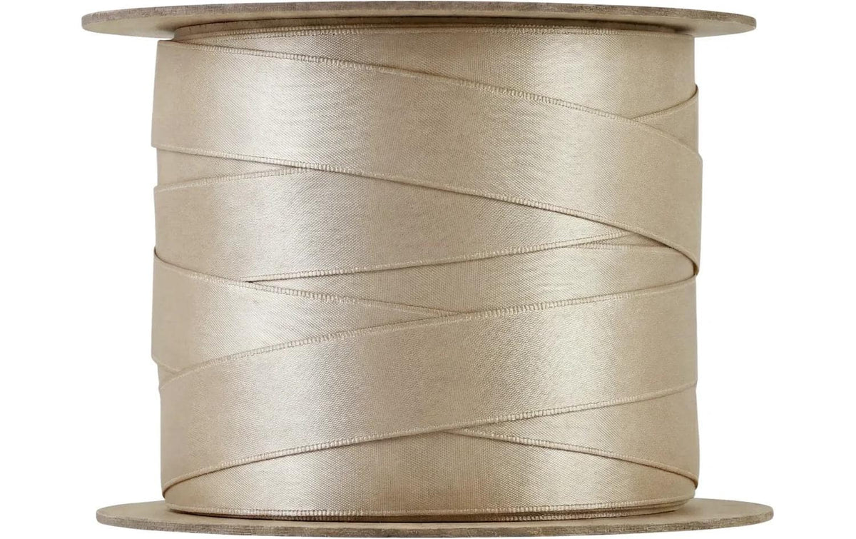 Blomus Geschenkband, Satin, Vanille, 10 mm × 5 m, 1 Stk.