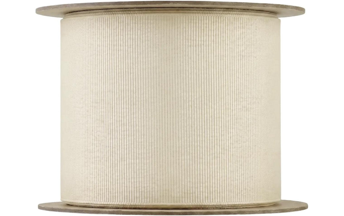 Blomus Geschenkband, JUHLA, Polyester, matt, Crème, 50 mm × 5 m, 1 Stk.
