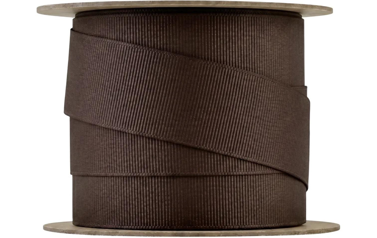 Blomus Geschenkband, JUHLA M, Polyester, matt, Dunkelbraun, 25 mm × 5 m, 1 Stk.