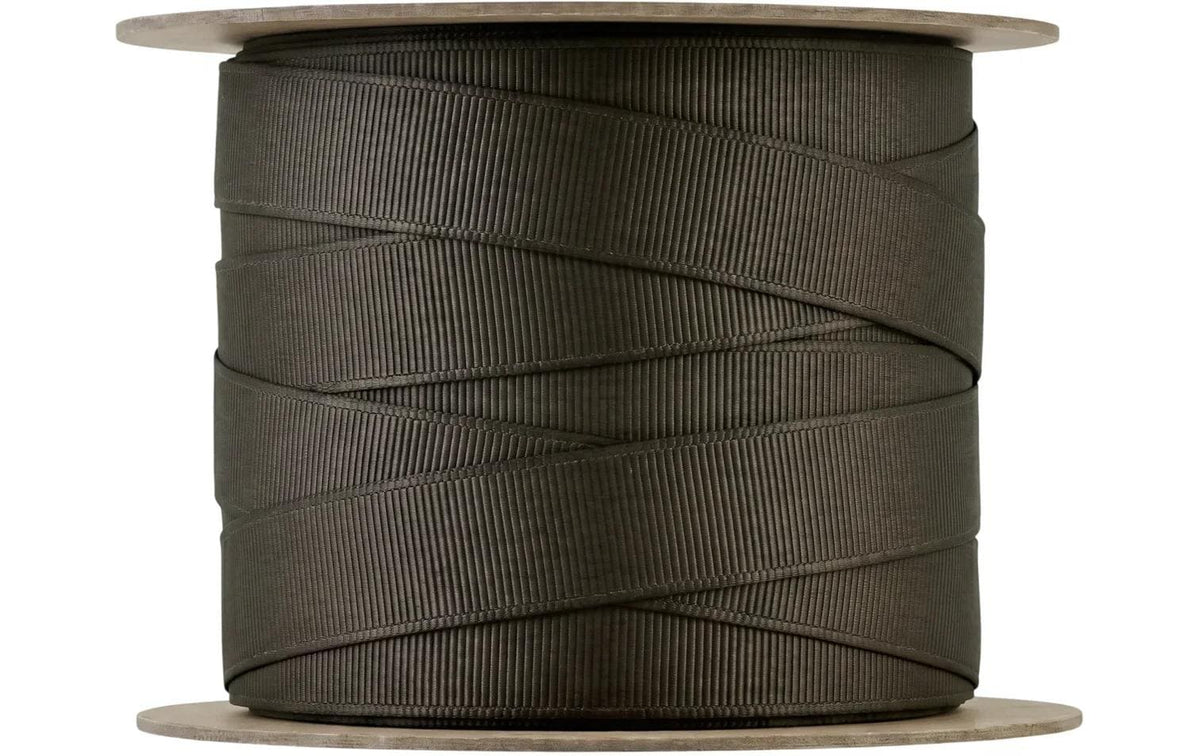 Blomus Geschenkband, JUHLA S, Polyester, matt, Braun, Grün, 10 mm × 5 m, 1 Stk.