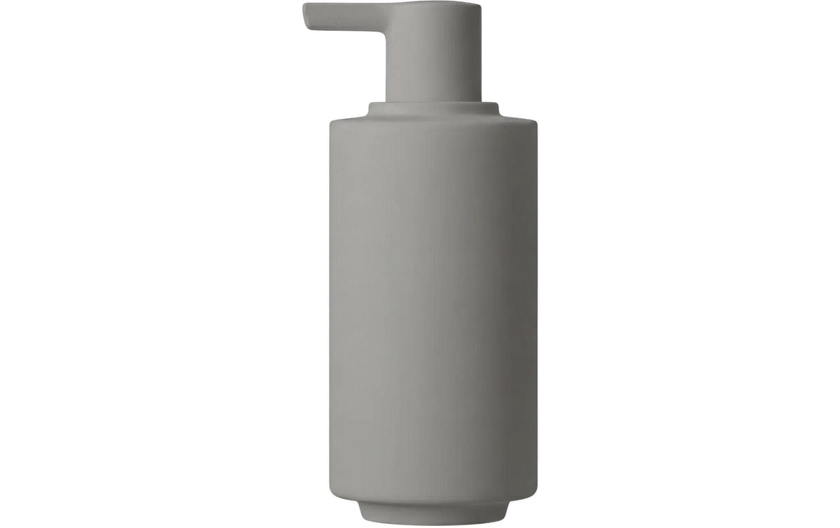 Blomus SAYA Seifenspender – Keramik/Kunststoff, Grau, 190 ml