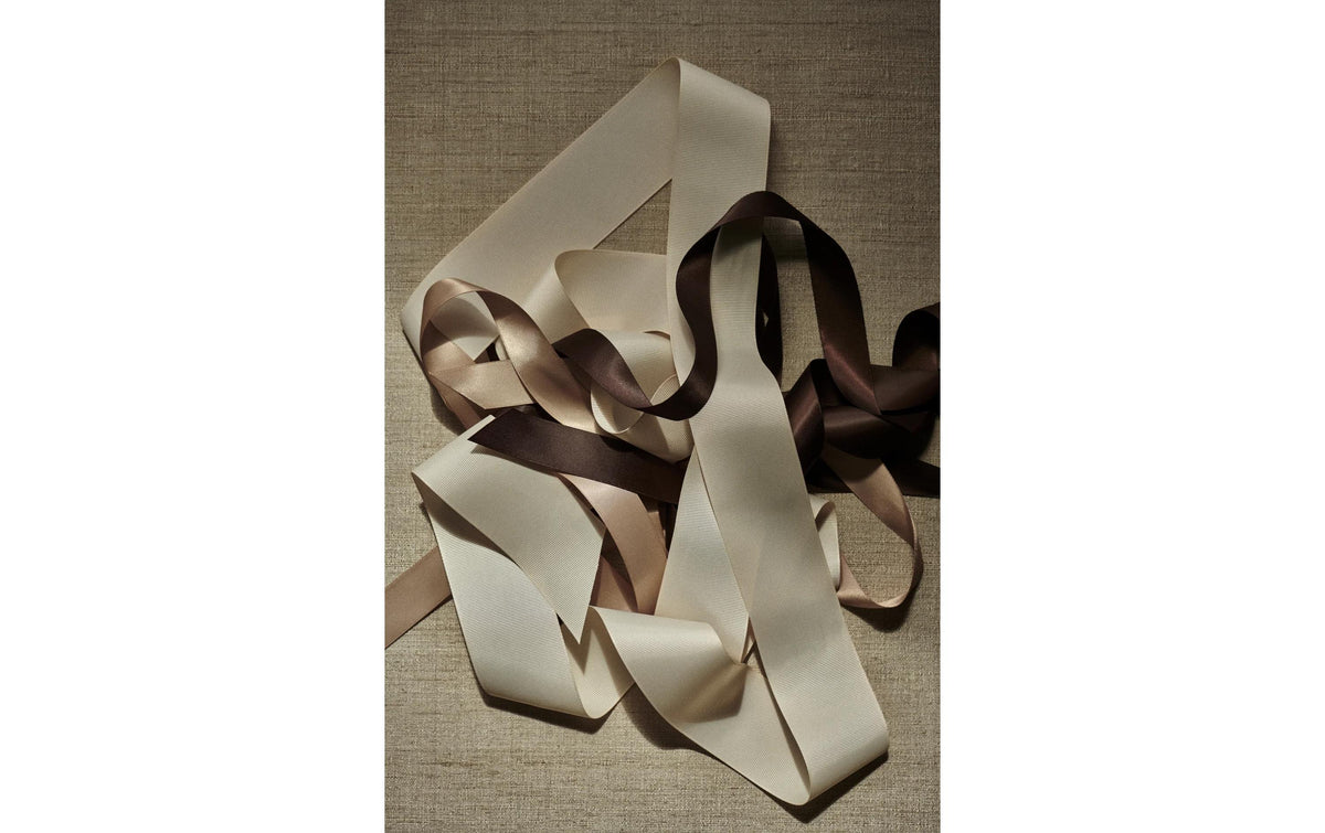 Blomus Geschenkband, JUHLA, Polyester, matt, Crème, 50 mm × 5 m, 1 Stk.