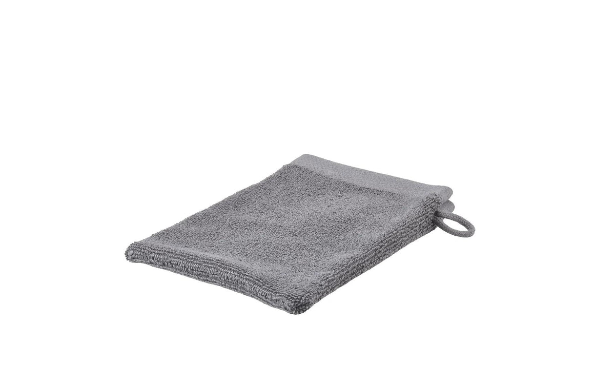 Zone Denmark Waschhandschuh Sauna – 21×15,5 cm, Baumwolle, Grau