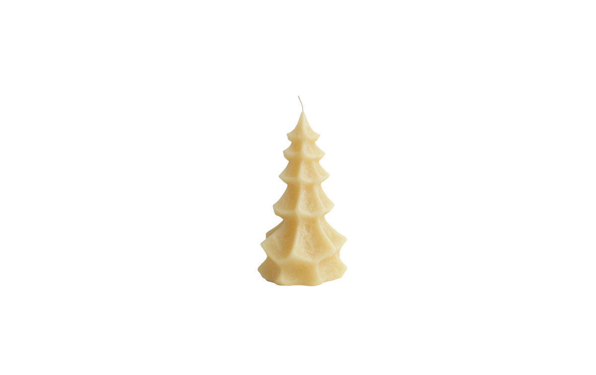 Chalet Weihnachtskerze – Ø 14 × 21 cm – Elfenbein, 1-teilig
