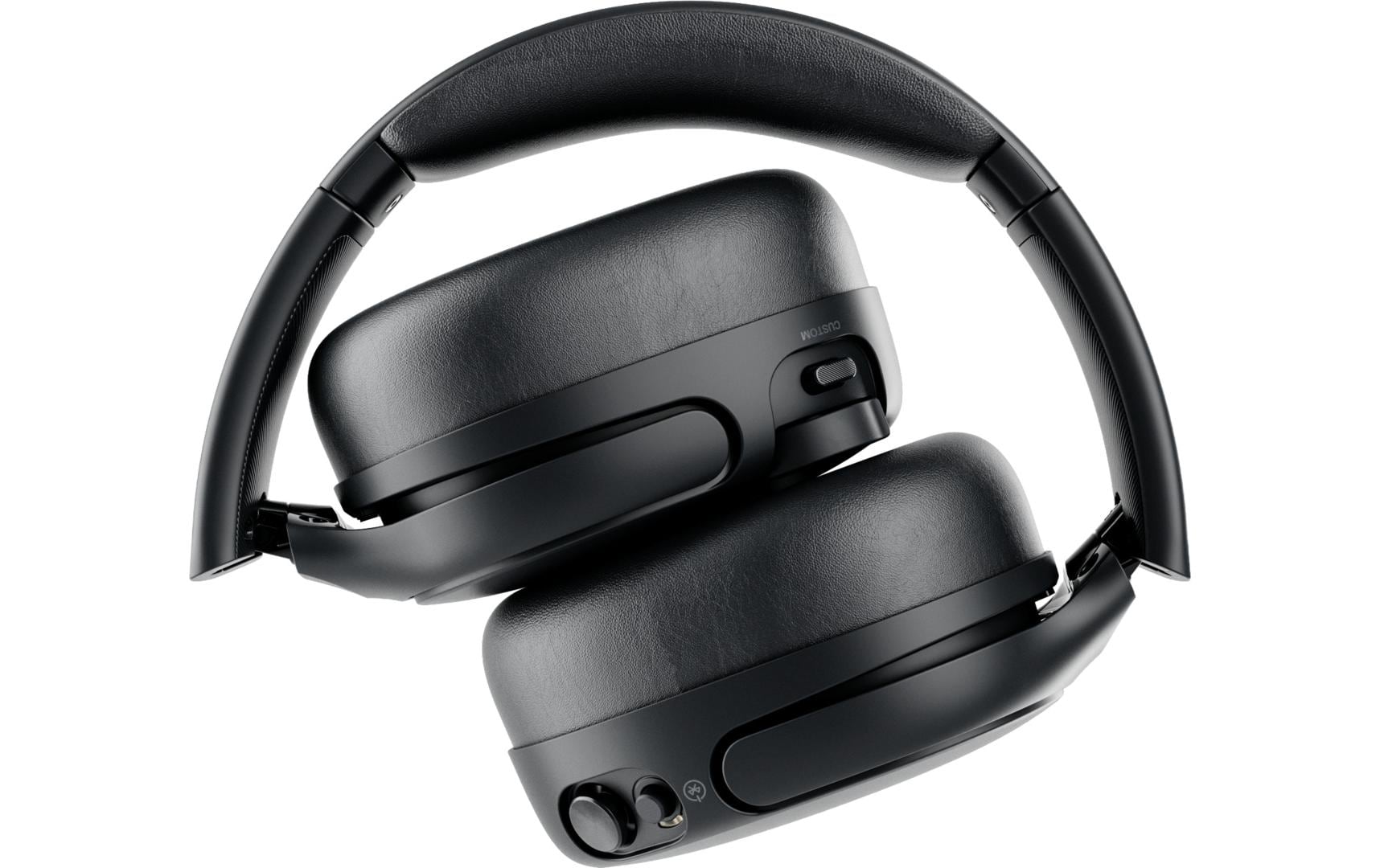 Skullcandy Crusher 720 Over-Ear Kopfhörer – Kabel (3,5 mm Klinke, USB-C) + BT, BT 5.3, Schwarz
