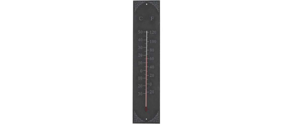 Esschert Design LS006 – Thermometer, innen/außen – grau (6er-Pack)