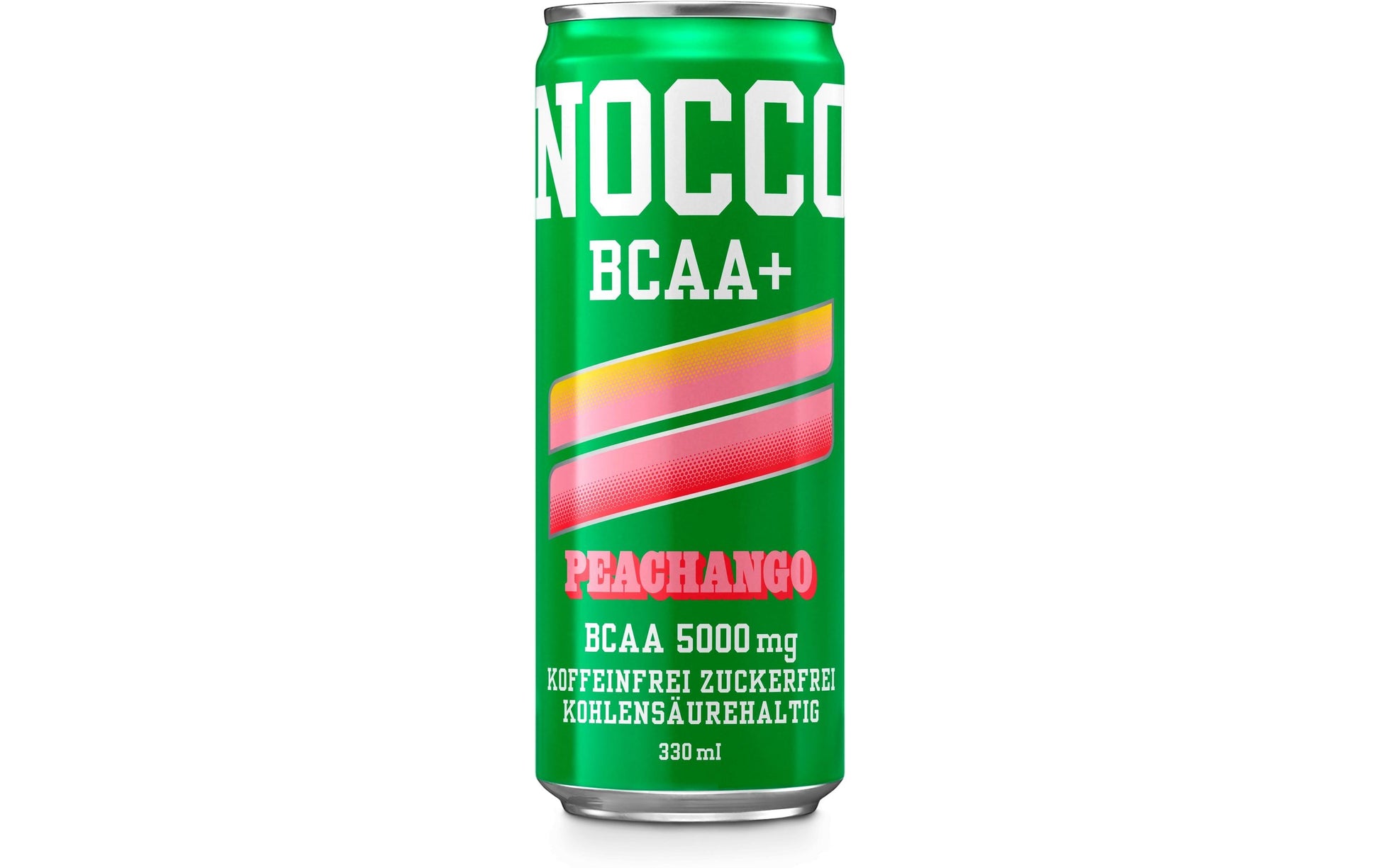NOCCO Sportgetränk BCAA+, Mango & Pfirsich, zuckerfrei – 24 × 3,3 dl