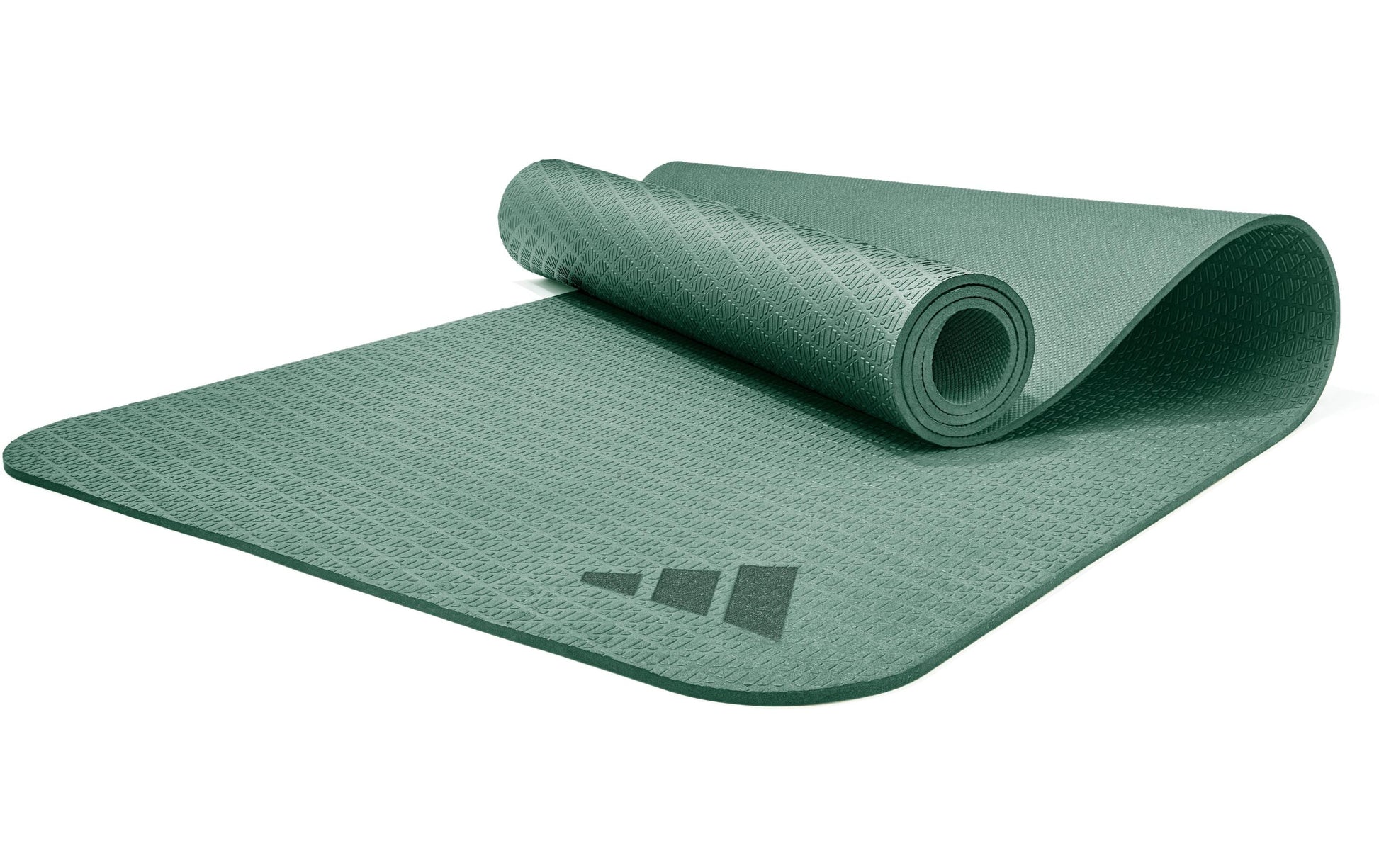 Adidas Fussmatte Legend – 183 × 61 cm, 0,6 cm, grün, für Fitness, Gymnastik, Yoga
