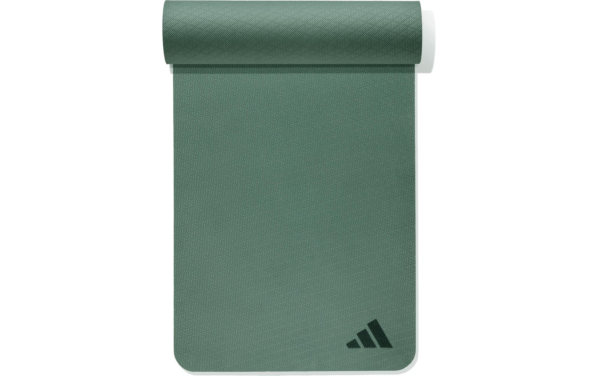 Adidas Fussmatte Legend – 183 × 61 cm, 0,6 cm, grün, für Fitness, Gymnastik, Yoga
