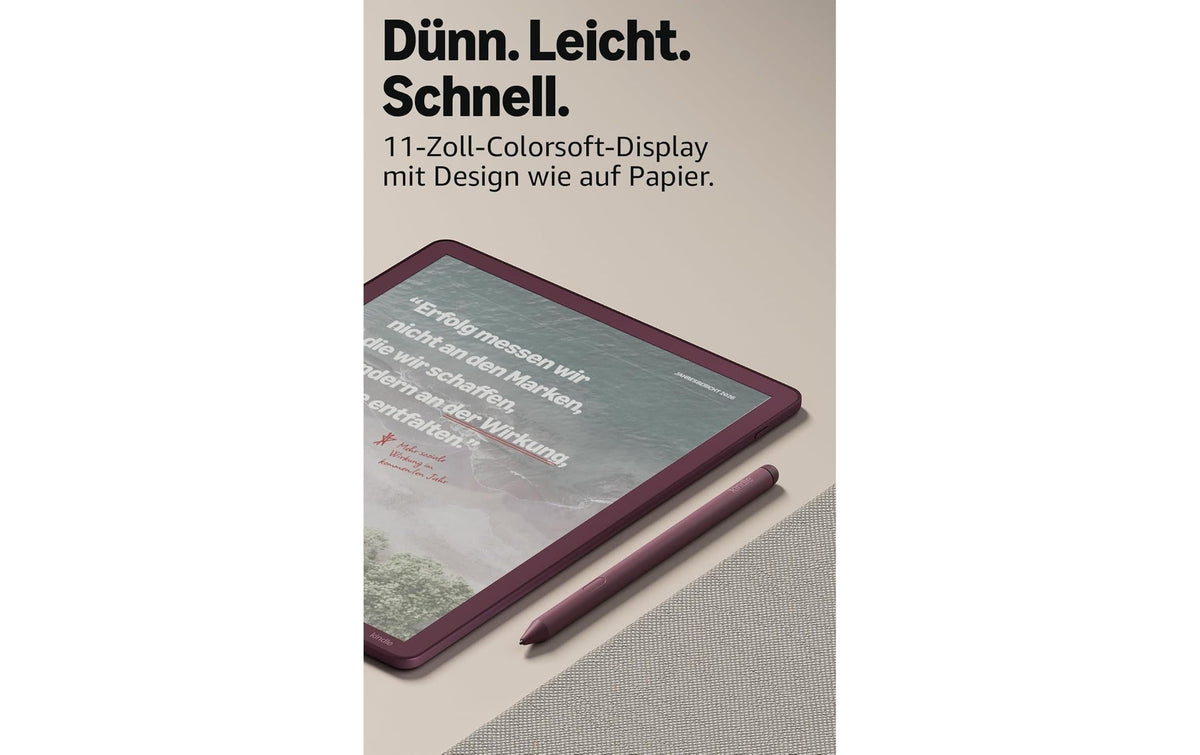 Amazon Kindle Scribe Colorsoft 2025 Graphit – 11" E Ink, 64 GB, mit Stylus