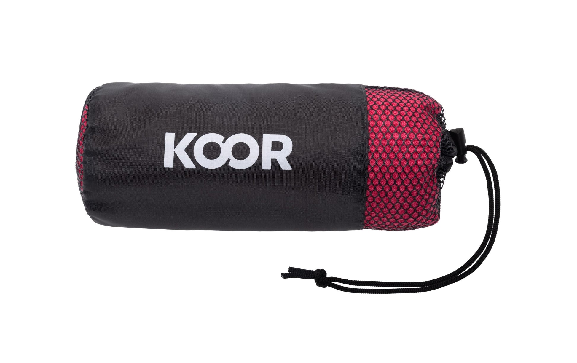 KOOR Duschtuch – 75 × 130 cm, Rosa, Polyamid/Polyester