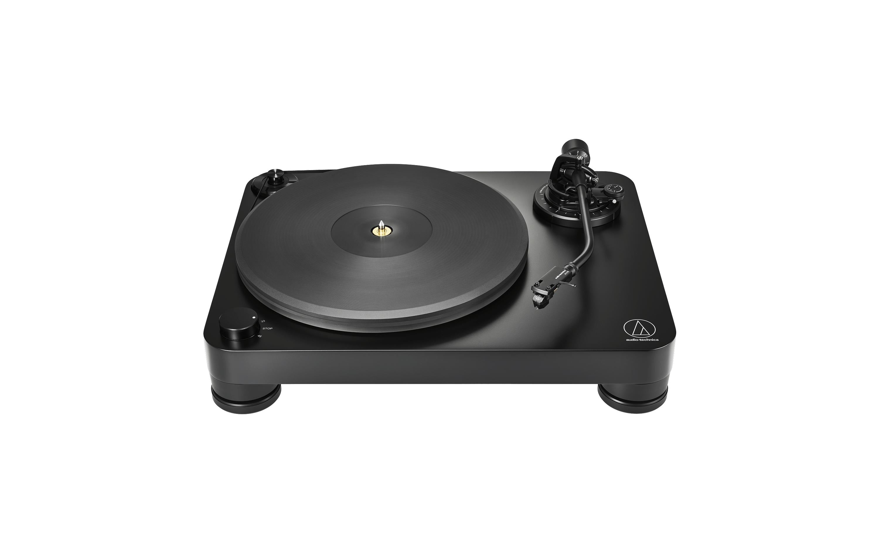 Audio-Technica LP7X – Plattenspieler (Riemenantrieb), Phono-Vorverstärker, 33⅓/45 U/min – Schwarz