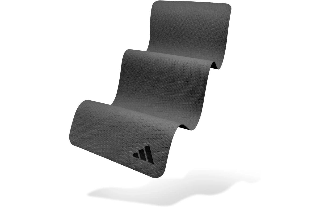 Adidas Yogamatte – 61 × 183 cm, 0,6 cm, Schwarz