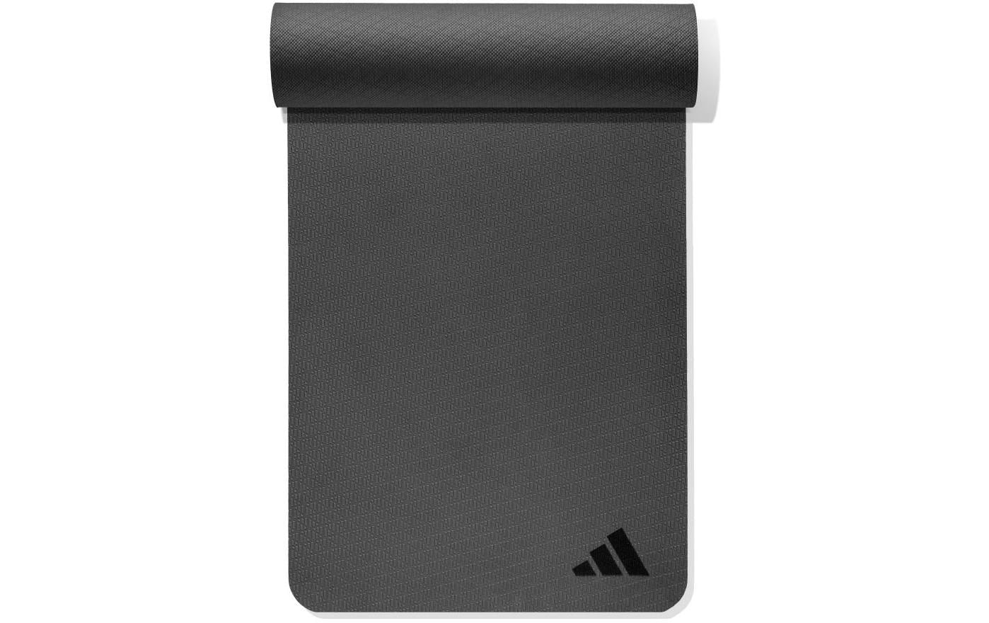 Adidas Yogamatte – 61 × 183 cm, 0,6 cm, Schwarz