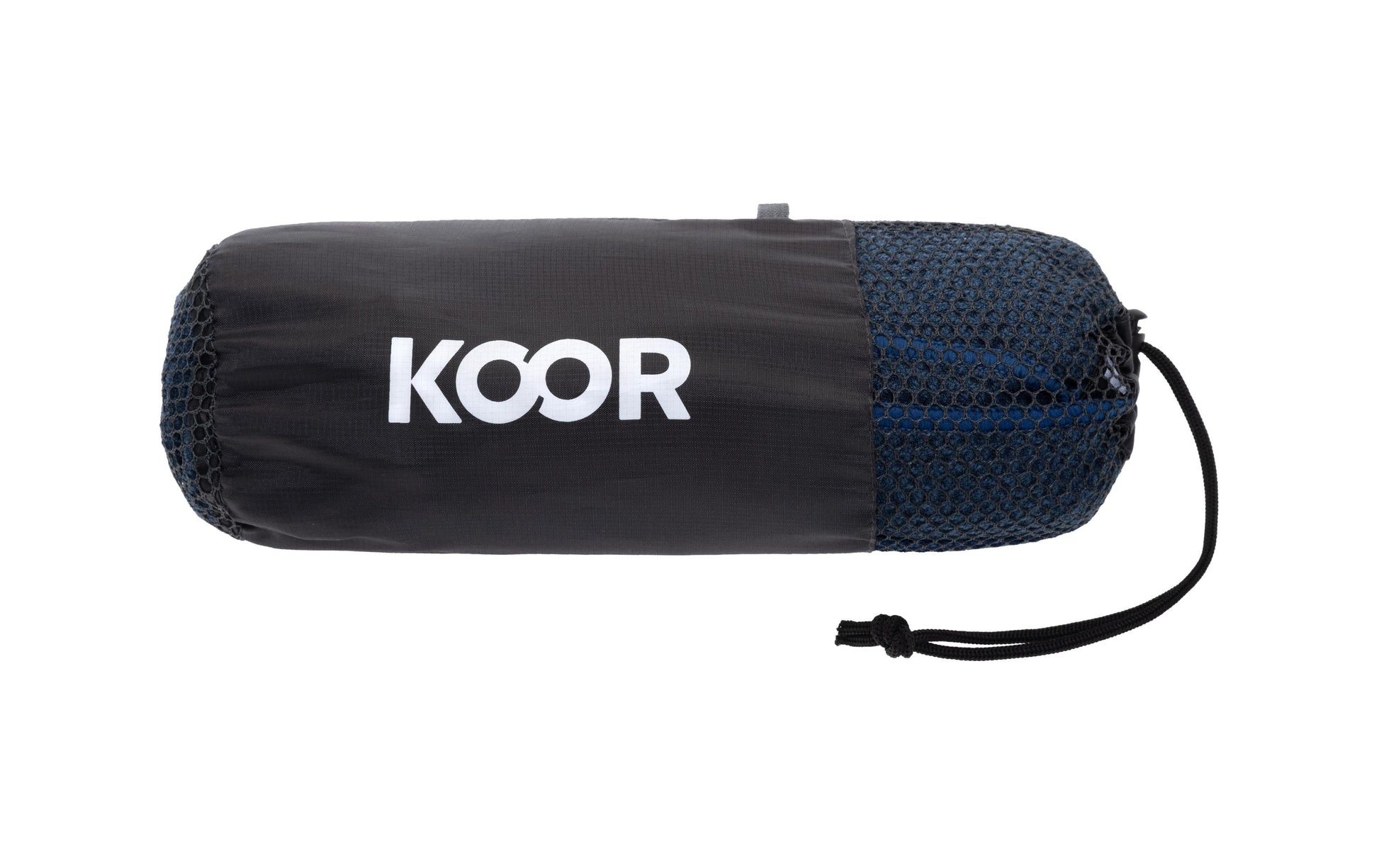 Koor Badetuch Waffel – 75 × 130 cm, Blau, Polyamid/Polyester