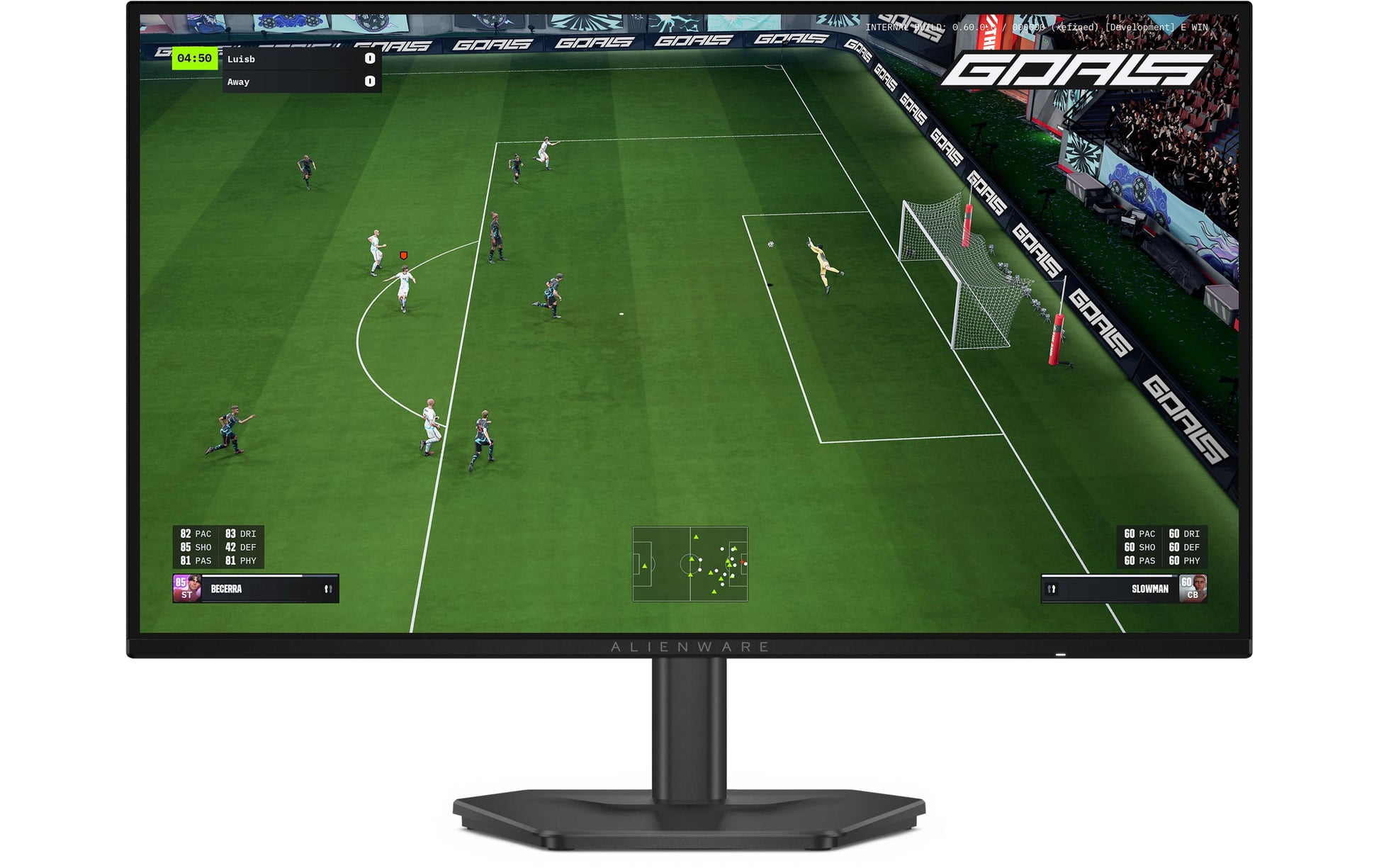 Alienware AW2726DL – 27", 2560 × 1440 (WQHD), IPS, 280 Hz, HDR