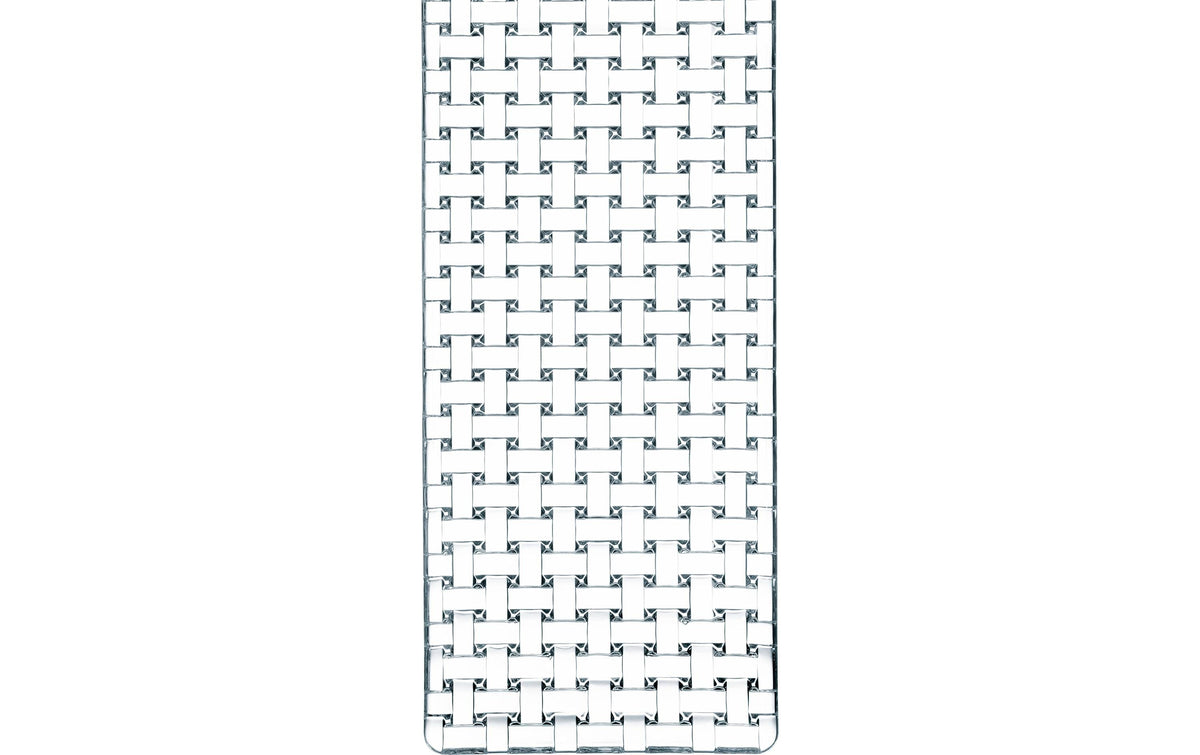 Nachtmann Servierplatte Bossa Nova – 42,0 × 15,0 × 2,4 cm, Kristallglas, Transparent, spülmaschinenfest