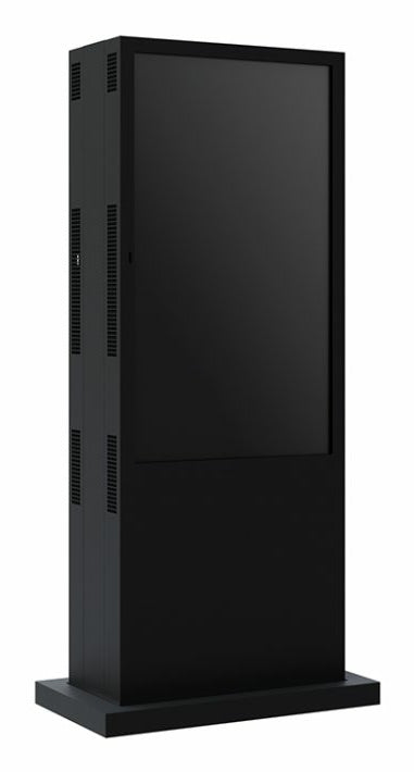 Hagor Bodenständer – 55" – Back-to-Back – ScreenOut Pro OH55