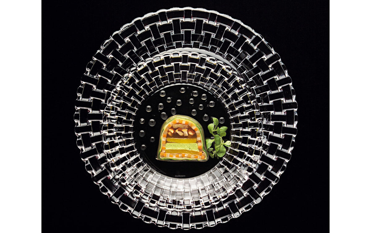 Nachtmann Frühstücks- & Dessertteller Bossa Nova – Ø 23 cm, Kristallglas, Transparent, spülmaschinenfest