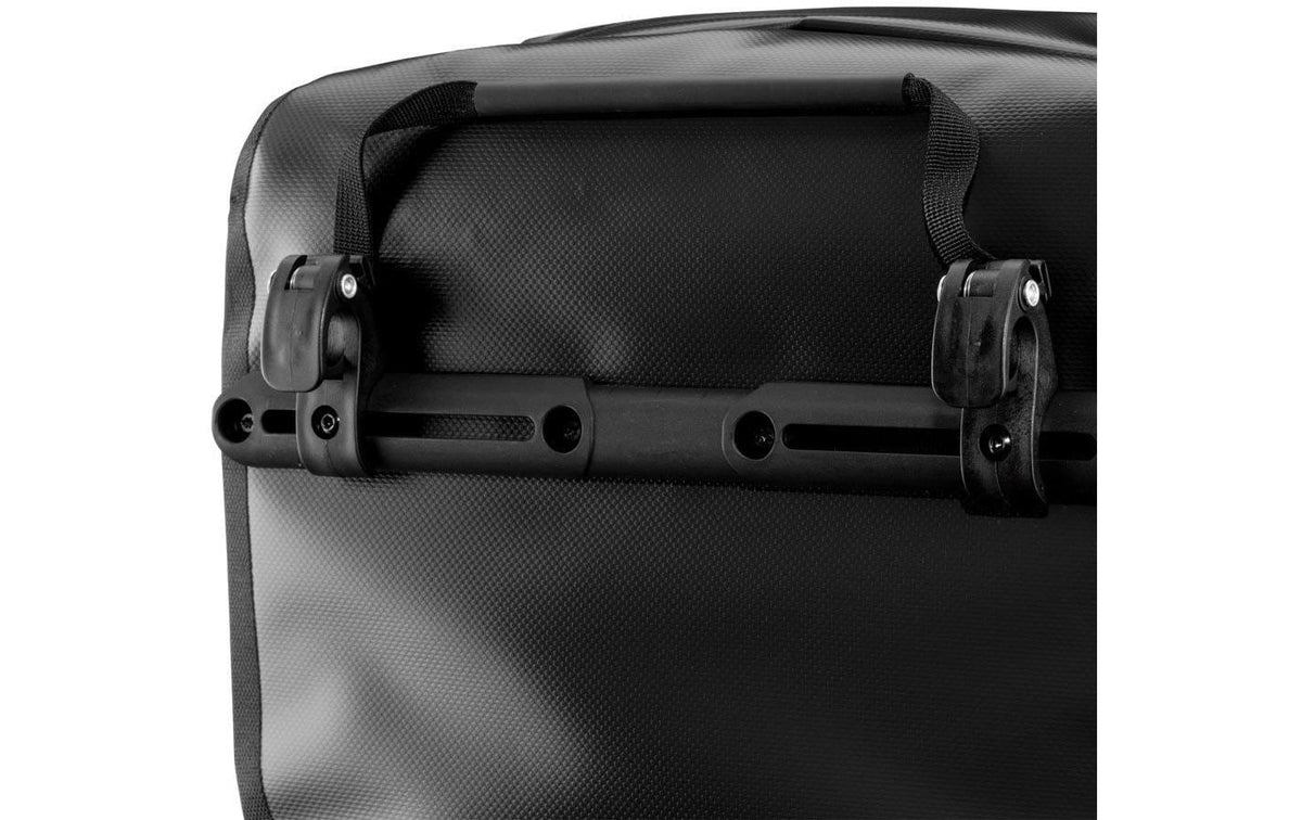 Ortlieb Back Roller City – Tragetasche für Gepäckträger bis 16 mm, 40 l, Polyester, Schwarz, 32 × 42 × 17 cm