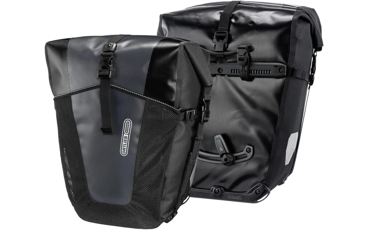 Ortlieb Back-Roller Pro Classic – Gepäckträgertasche, 70 l, Polyester, Schwarz, für Gepäckträger bis 16 mm