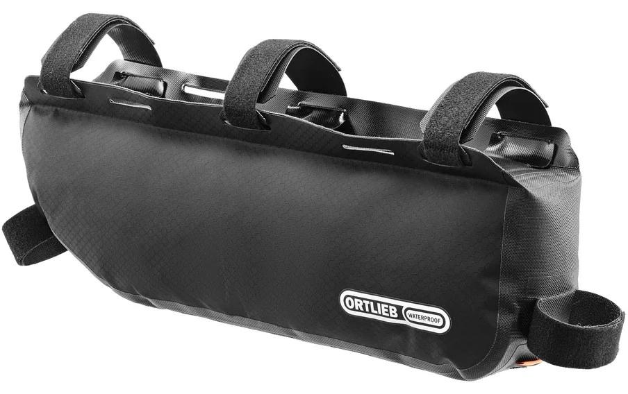 Ortlieb Sporttasche Frame Pack Toptube – 4 l, wasserabweisend, Polyester, schwarz matt