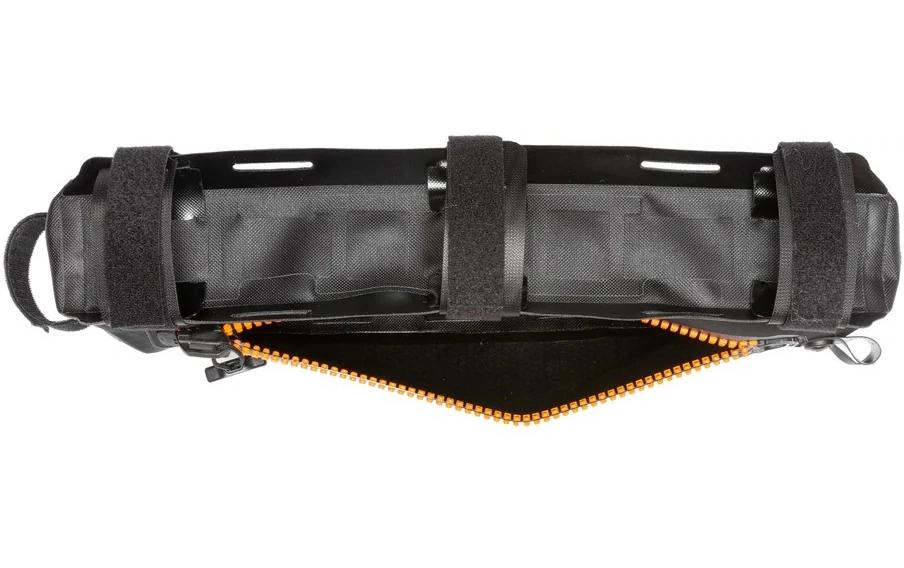 Ortlieb Sporttasche Frame Pack Toptube – 4 l, wasserabweisend, Polyester, schwarz matt