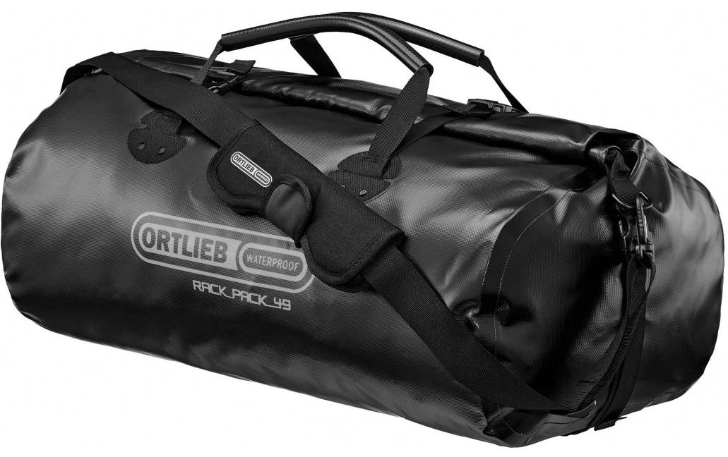 Ortlieb Sporttasche Rack-Pack L – 49 l, Polyester, schwarz, 61 × 34 × 32 cm
