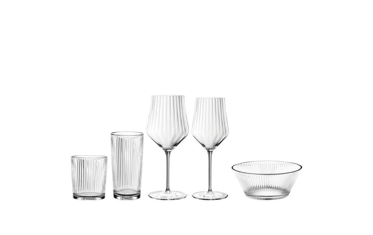 Nachtmann Servierschüssel – 2er Set, 330 ml, Ø 15 cm, Kristallglas, Transparent, spülmaschinenfest