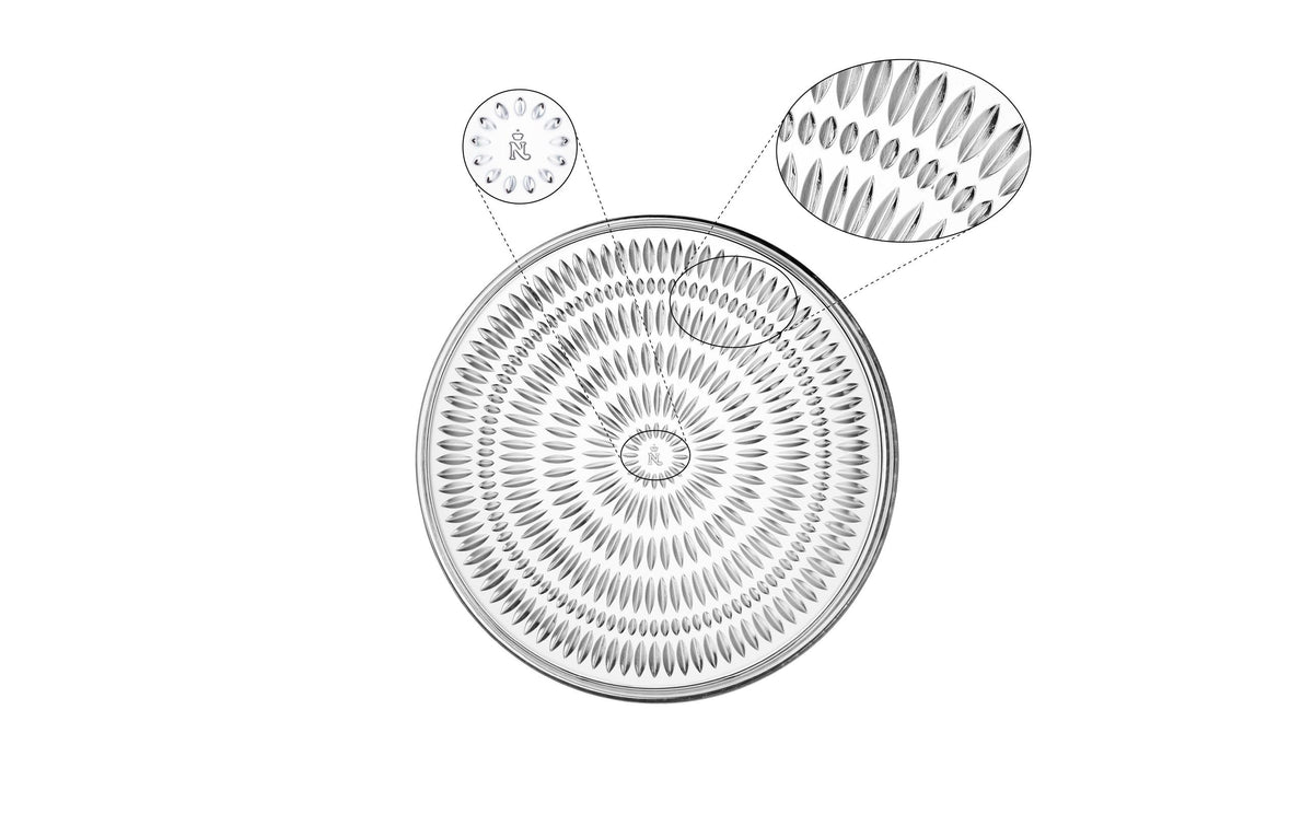 Nachtmann Dessertteller – Ø 22 cm, Kristallglas, Transparent, spülmaschinenfest